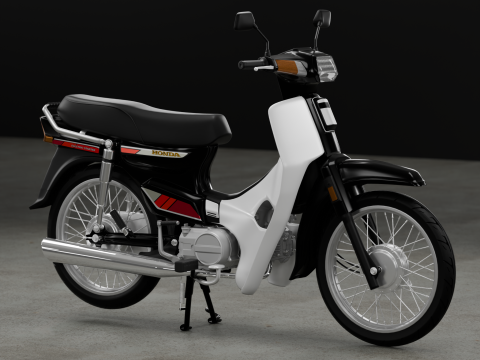 1988 - Honda Astrea Prima or Dream EX5 Modelo 3D