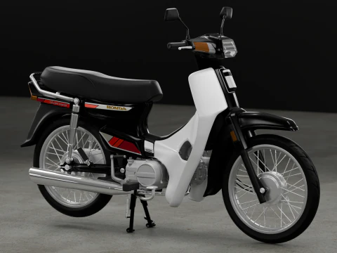 1988 - Honda Astrea Prima atau Dream EX5 Model 3D