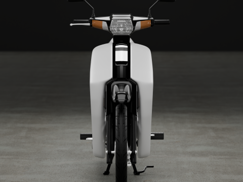 1988 - Honda Astrea Prima or Dream EX5 3D 模型