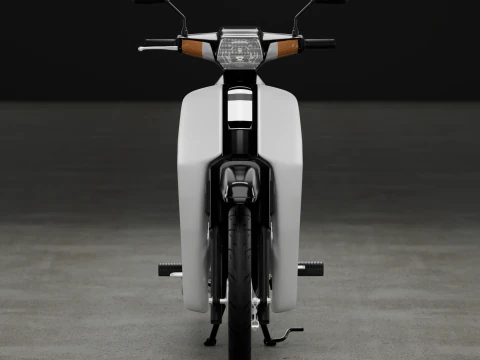 1988 - Honda Astrea Prima or Dream EX5 3D Model