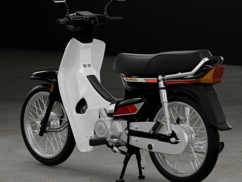 1988 - Honda Astrea Prima or Dream EX5 3D 模型