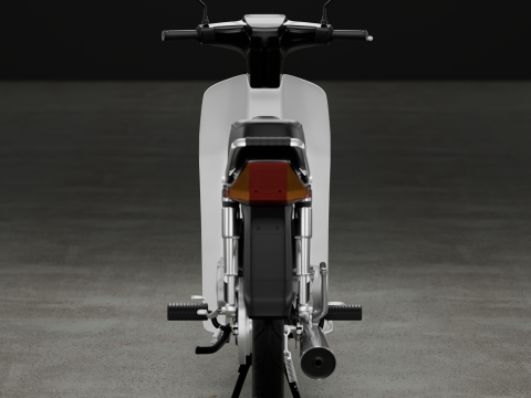 1988 - Honda Astrea Prima or Dream EX5 3D 模型