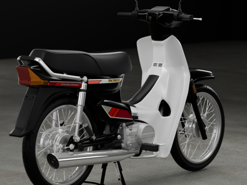 1988 - Honda Astrea Prima or Dream EX5 3D 模型