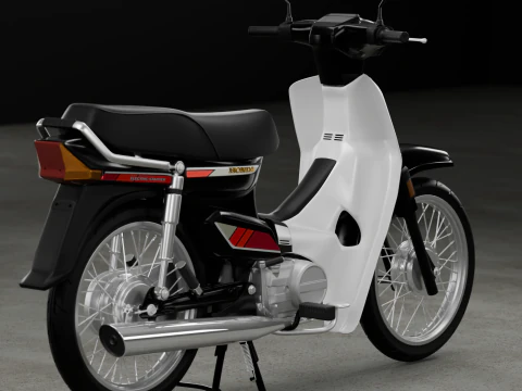 1988 - Honda Astrea Prima or Dream EX5 3D Model