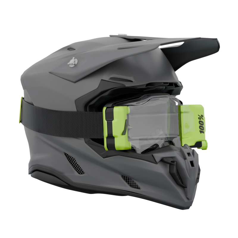 Airoh Twist 3 Shard Helmet With Armega Goggles 3D Модель .c4d .max .obj .3ds .fbx .stl .blend 