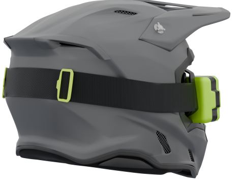 Airoh Twist 3 Shard Helmet With Armega Goggles 3D Модель