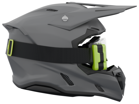 Airoh Twist 3 Shard Helmet With Armega Goggles 3D Модель