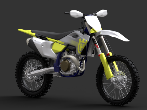 2024 - Husqvarna FC 450 3D Модель