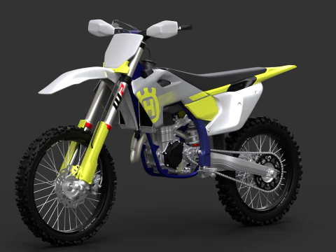 2024 - Husqvarna FC 450 3D Model