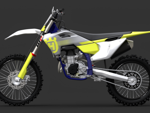 2024 - Husqvarna FC 450 3D Model
