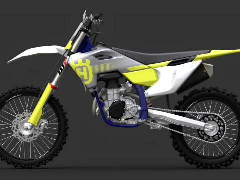 2024 - Husqvarna FC 450 3D Model