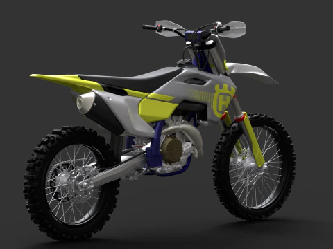 2024 - Husqvarna FC 450 3D Model