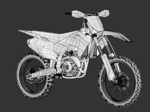 2024 - Husqvarna FC 450 3D Model