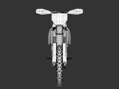 2024 - Husqvarna FC 450 3D Model