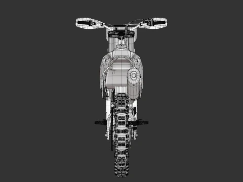 2024 - Husqvarna FC 450 3D Model