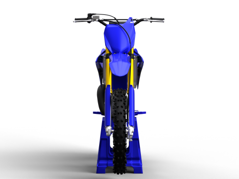 2024 야마하 YZ 125 2행정 3D 모델