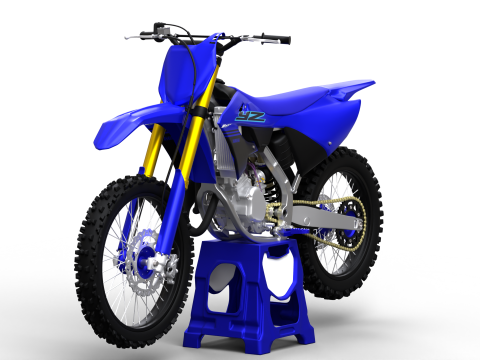 2024 야마하 YZ 125 2행정 3D 모델