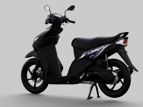2010 - Yamaha Mio Sorriso Modelo 3D