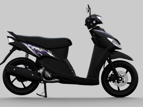 2010 - Yamaha Mio Sorriso Modelo 3D