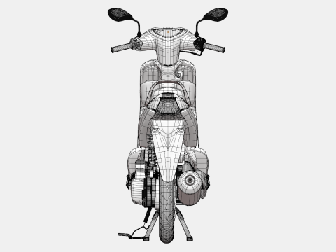 2010 - Yamaha Mio Sorriso Modelo 3D