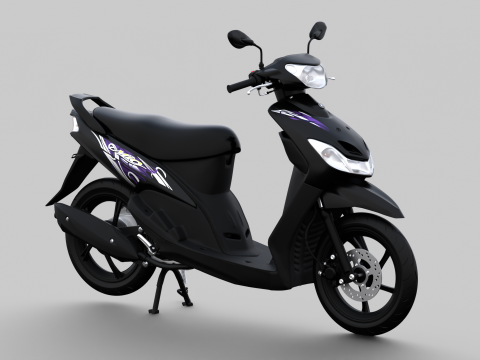 2010 - Yamaha Mio Smile 3D Model