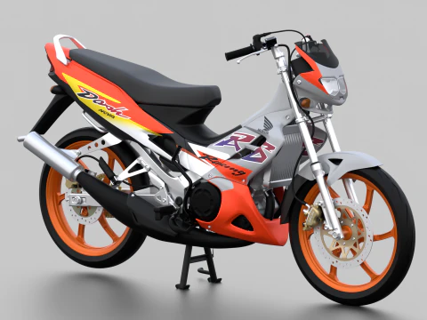 1998 &ndash; Honda Nova Dash 125RS Modelo 3D