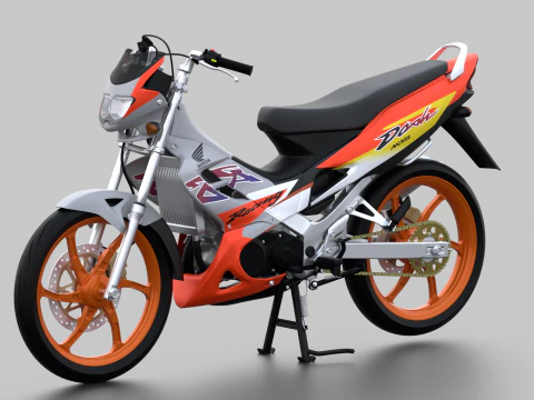 1998 &ndash; Honda Nova Dash 125RS Modelo 3D