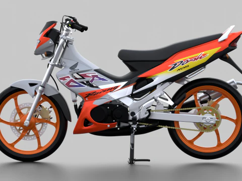 1998 &ndash; Honda Nova Dash 125RS Modelo 3D