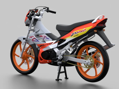 1998 &ndash; Honda Nova Dash 125RS Modelo 3D