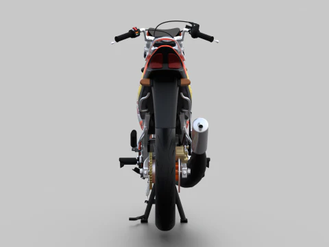 1998 &ndash; Honda Nova Dash 125RS Modelo 3D