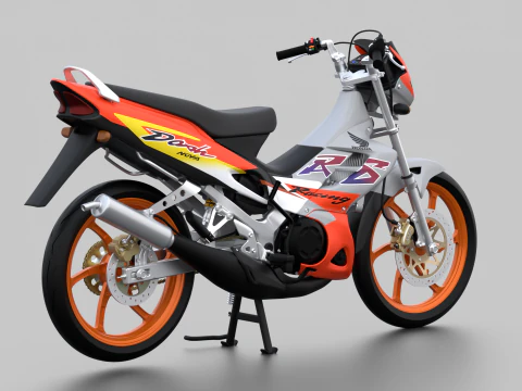 1998 &ndash; Honda Nova Dash 125RS Modelo 3D