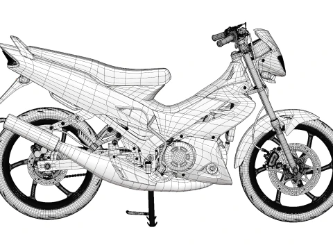 1998 &ndash; Honda Nova Dash 125RS Modelo 3D