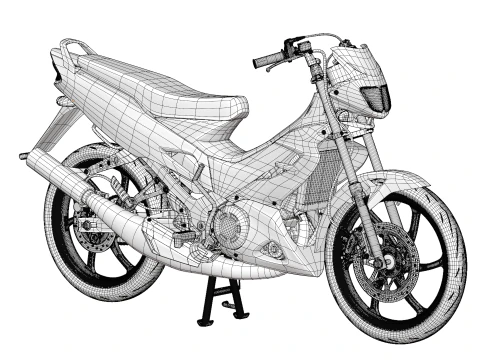 1998 &ndash; Honda Nova Dash 125RS Modelo 3D