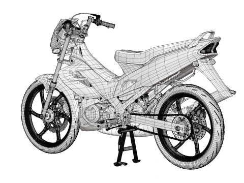 1998 &ndash; Honda Nova Dash 125RS Modelo 3D