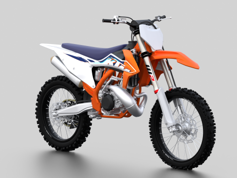 2023 - KTM 250SX Model 3D
