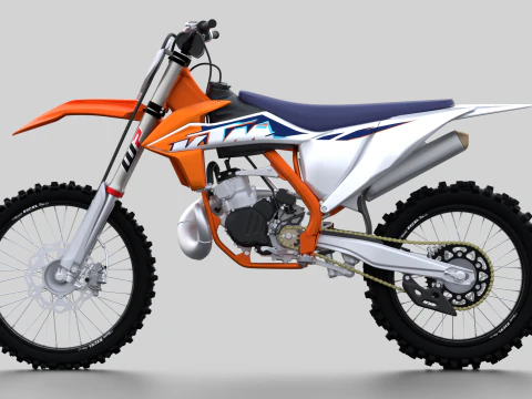2023 - KTM 250 SX 3D Model
