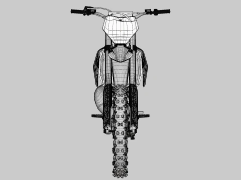 2023 - KTM 250 SX 3D Model
