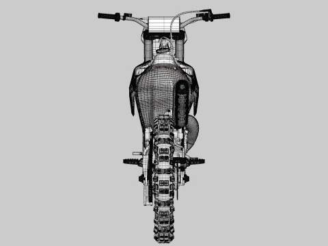 2023 - KTM 250 SX 3D Model