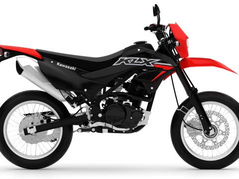 2023 - Kawasaki KLX 150 SM 3D Model