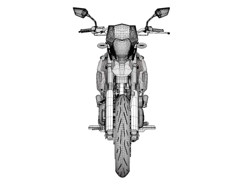 2023 - Kawasaki KLX 150 SM 3D Model