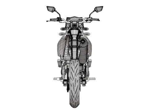 2023 - Kawasaki KLX 150 SM 3D Model