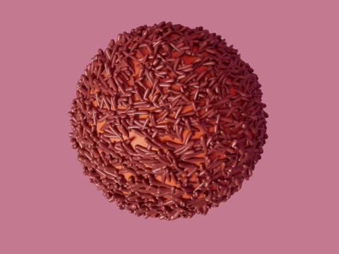 Cute sweets set 3D-Modell