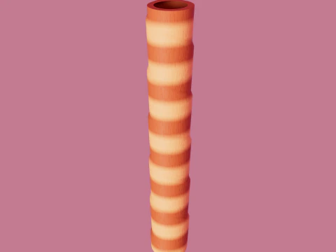 Cute sweets set 3D Model