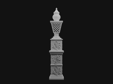 Decorative Pillar 3D 모델