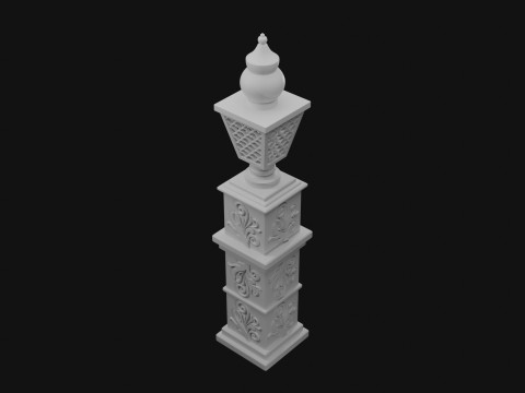 Decorative Pillar 3D 모델