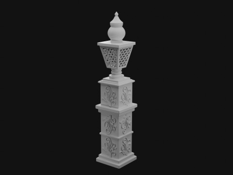 Decorative Pillar 3D 모델