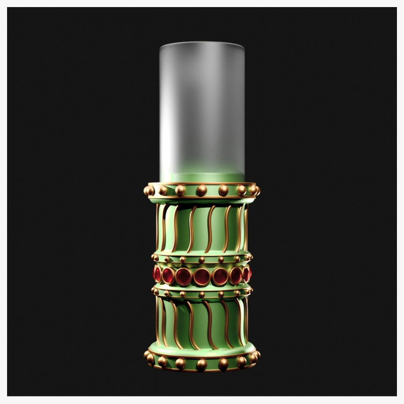 Decorative Candle Holder 3D 프린트 모델 .c4d .max .obj .3ds .fbx .stl .blend