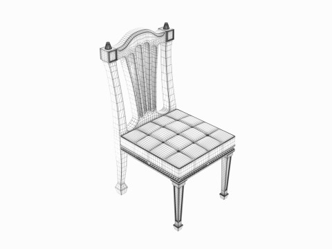 Chair C6 Modèles 3D en vedette