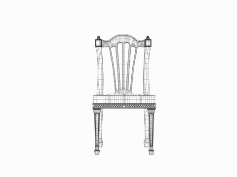 Chair C6 Modèles 3D en vedette