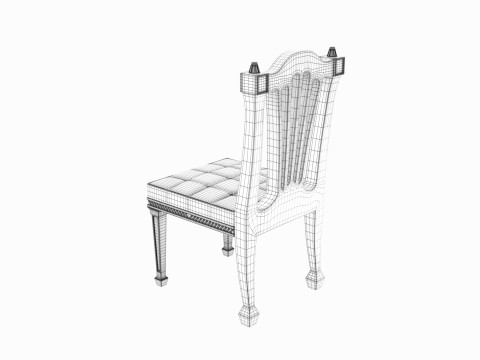 Chair C6 Modèles 3D en vedette